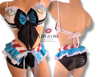 Ready to Ship Alice in Wonderland, Sexy Alice, Cosplay Costume, Festival Wear, Rave Outfit