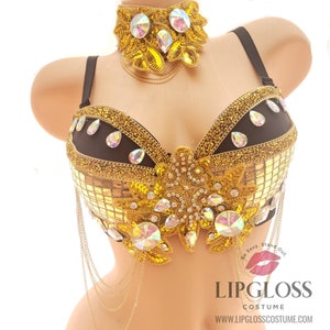 Egyptian Princess Rave Bra, Greek Rave Bra, Egyptian Princess, Arabian Bra, Arabia, Custom Bra