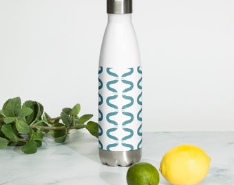 Home & Living | Drinkware | Stainless Steel Water Bottle | Bridge On A Windy Road 1.0 Design