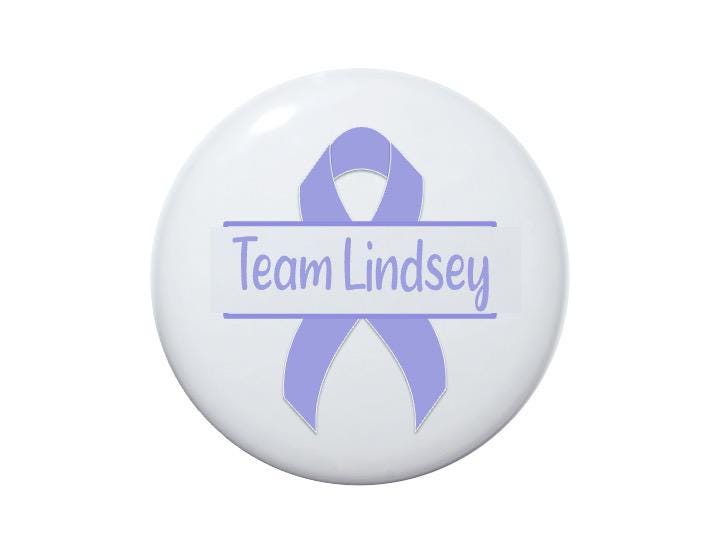 Esophageal Cancer Awareness Pins - Periwinkle Ribbon Lapel Pins (5 Pack) For Fundraisers