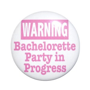 Bride&#39;s Entourage Team Bride to Be Wedding Party Stag Party Bachelorette Party 2 1/4 inch buttons