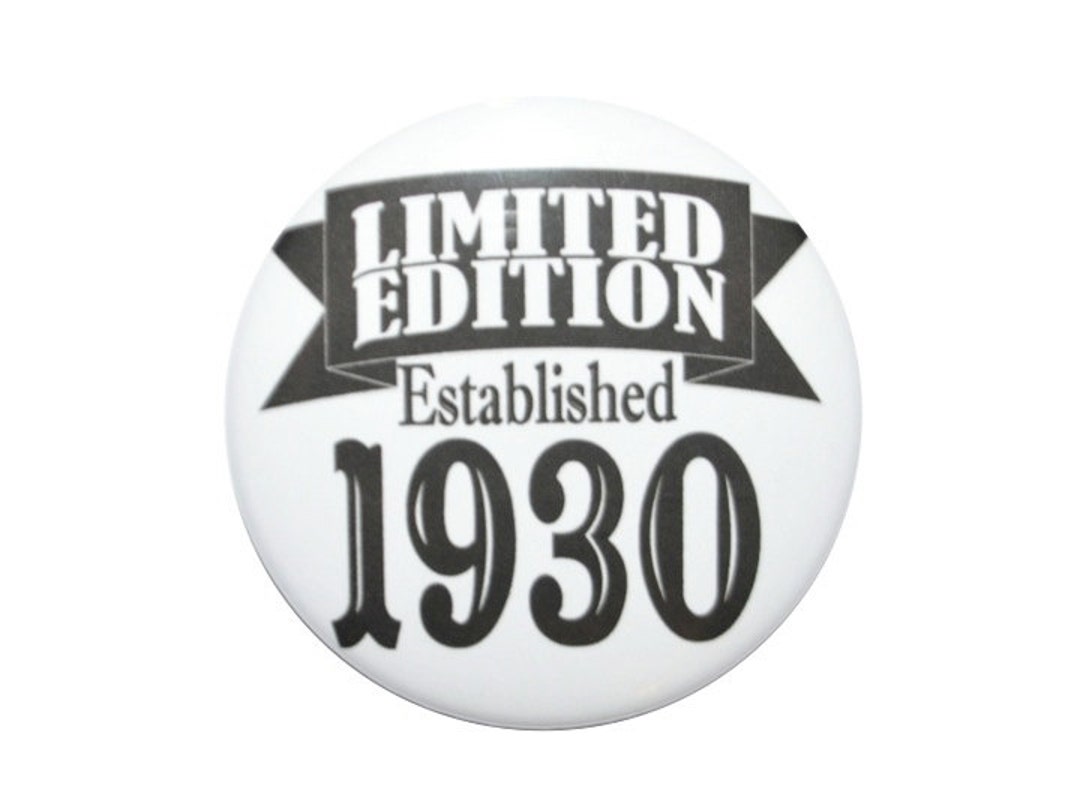 94 Years Old Limited Edition Established 1930 94th Birthday Ninety-four ...
