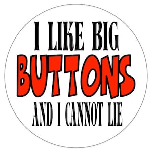 LARGE 3 1/2 in photo button, game day button, greek button, sorority pin, tailgating, football pin, customized button, personalized button