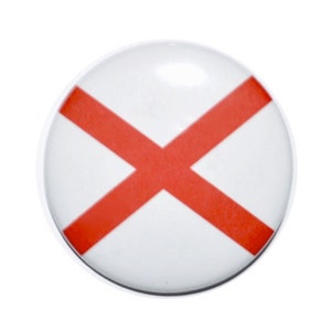State Flag Pin Alabama flag button state flag button State pin state button Alabama badge Alabama button Alabama pin 2 1/4 inch pin back