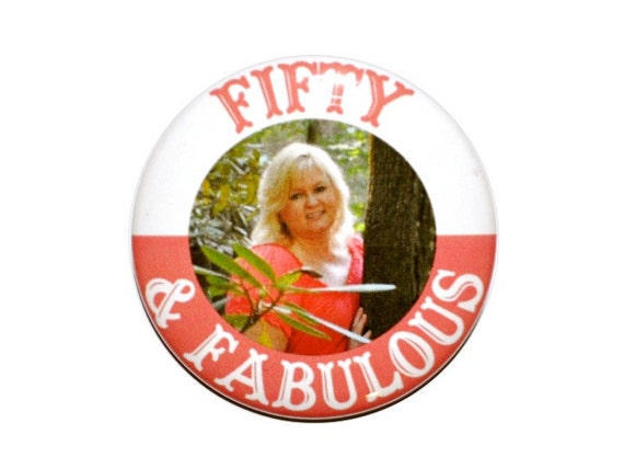 Birthday Jumbo Button Pin 50 Birthday Jumbo Button Pin 50