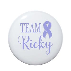 Esophageal Cancer, Awareness ribbon, Periwinkle ribbon, Esophageal Cancer awareness, cancer support ribbon 2 1/4 inch button