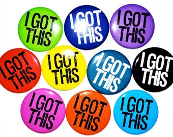 I got this novelty button funny button 2 1/2 inch pin-back button.