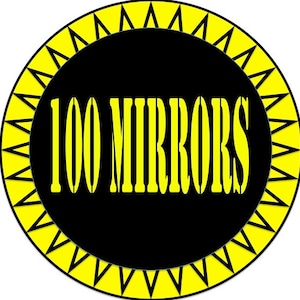 100 mirrors 2/14 inch custom design advertising idea promotional item thank you gift goodie bag