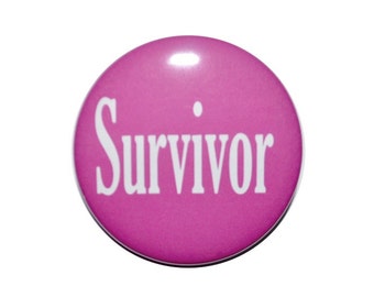 breast cancer survivor breast cancer awareness breast cancer support pink ribbon awareness team pink 2 1/4 inch button