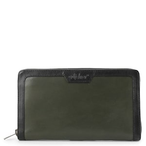 Cartera de cuero cartera bifold para las mujeres regalo de embrague de cuero para su cartera de cuero mujeres grande suave cartera de cuero grande mujeres premium