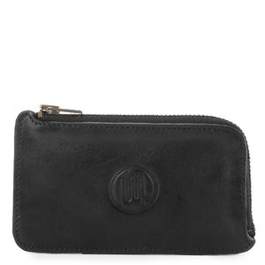 Mini monedero con cremallera, mini monedero minimalista, billetera pequeña unisex, mini bolsa con cremallera perfecta para regalo