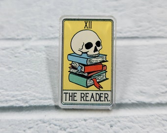 Pin // Acrylic // The Reader