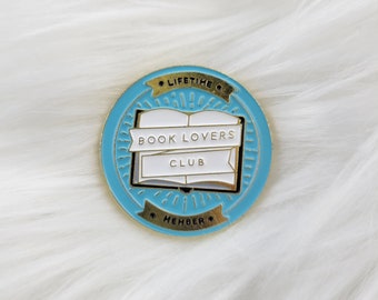 Enamel Pin // Book Lovers Club