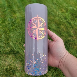 Tumbler // Stainless Steel // Compass // Whispers Of You Inspired