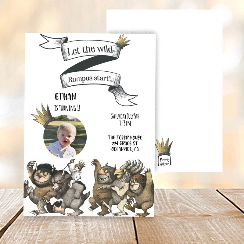 Let the Wild Rumpus - Etsy