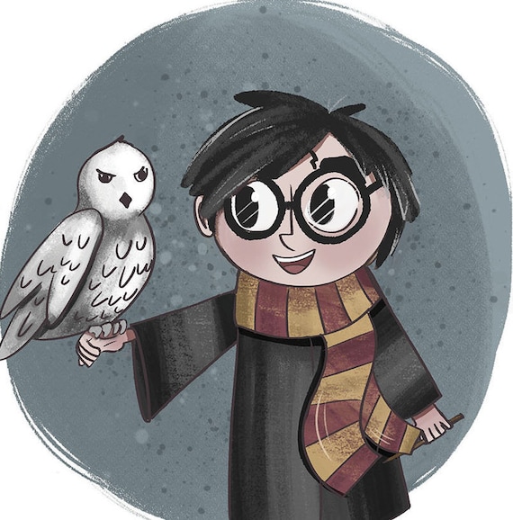 Desenho De Edwiges Harry Potter Caneca De Vidro Mundo Harry Potter