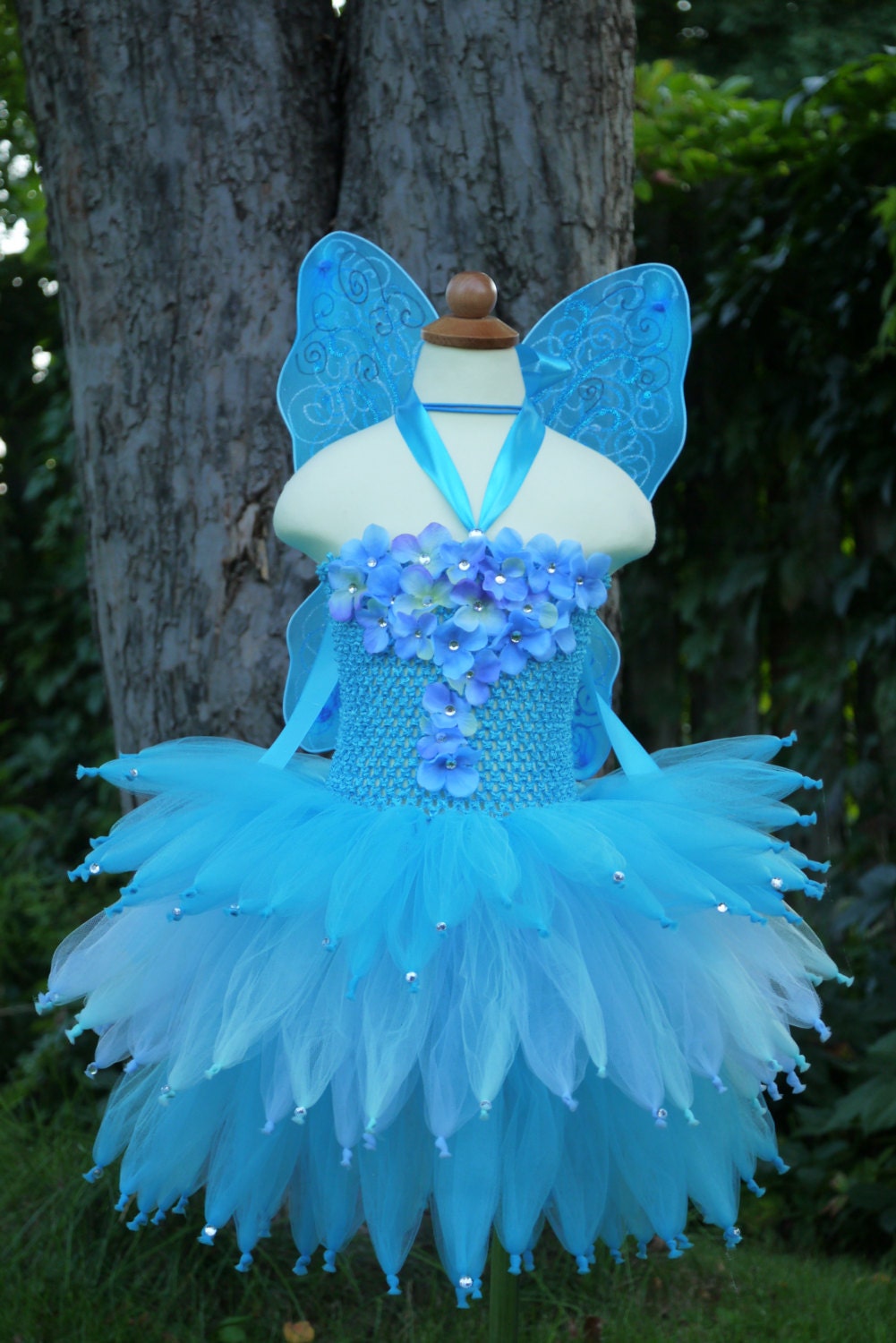 Blue Fairy tutu dress fairy costume water fairy | Etsy