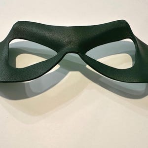 Green Domino Superhero Mask