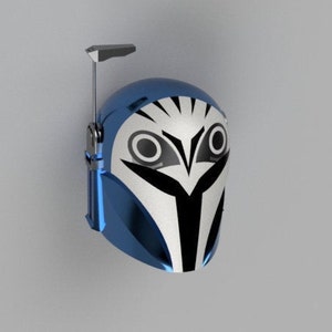 Casco inspirado en Bo Katan de The Mandalorian, archivo de impresión 3D