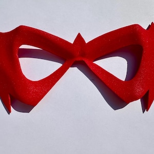 Red Superhero Mask