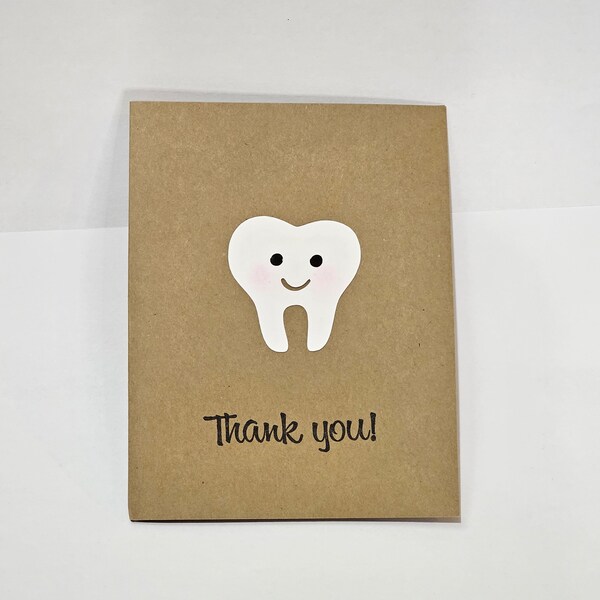 Tooth Fairy Thank You Card - Etsy