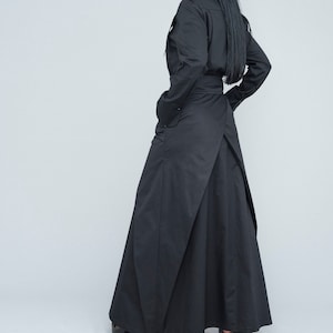 High Waist Long Black Skirt: Plus Size Wedding Guest Outfit