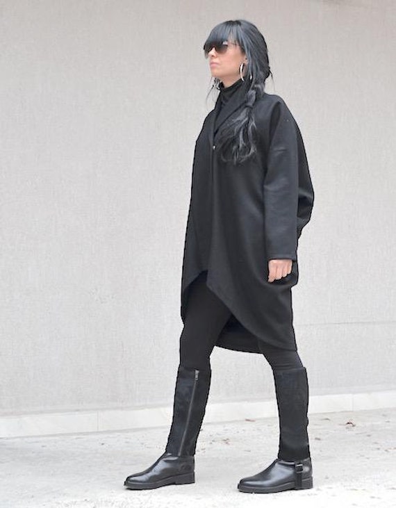 short black wool jacket