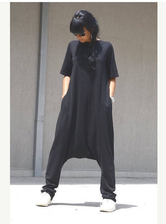 harem jumpsuit with pockets