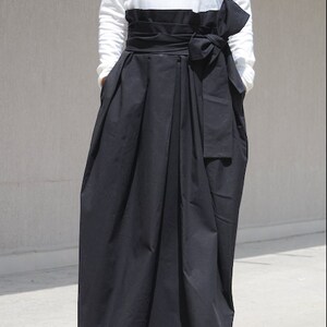 Lovely Black Long Maxi Skirt High or Low Waist Skirt Long - Etsy