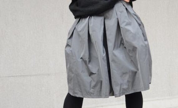 oversized skirts with pockets