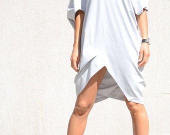 Summer Maternity Tunic, Short Sleeve with V Neck Dress, Cotton Maternity Dress, Maternity Blouse, Chic Tunic, Designer Tunic Cotton Clothing