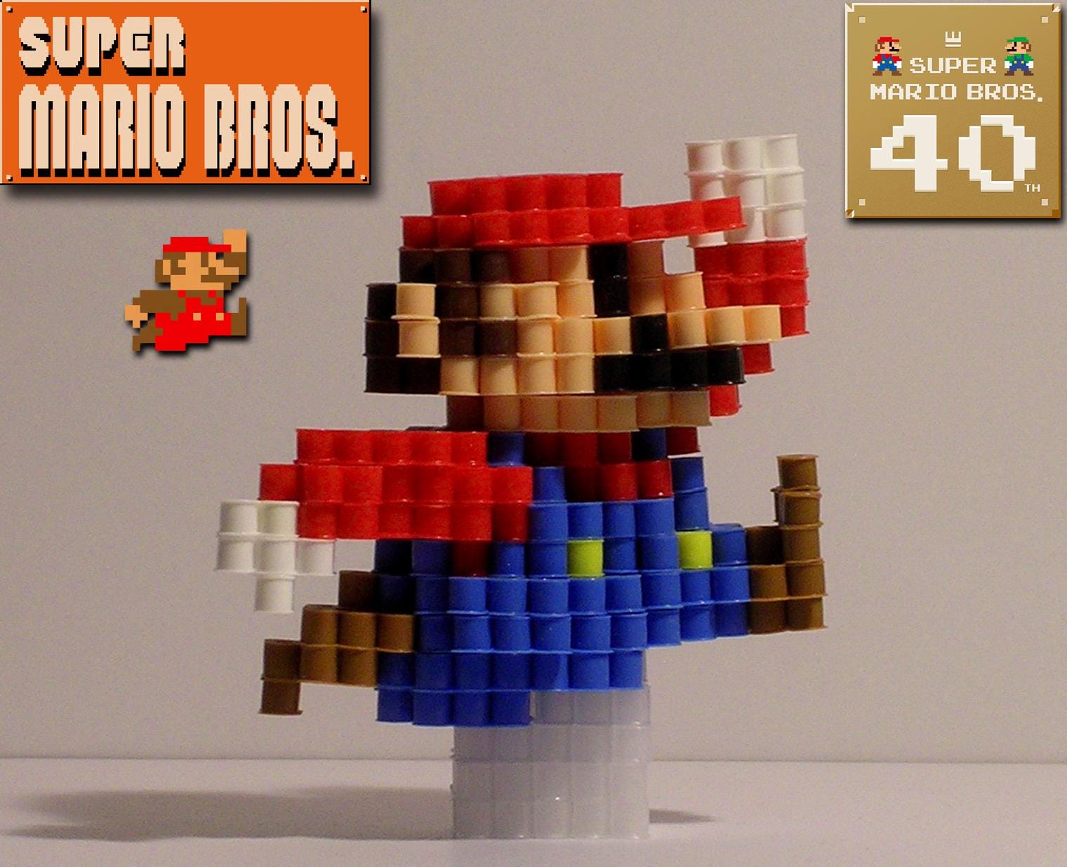 スーパーマリオブラザーズ - 3D ジャンピングマリオ パイプベース