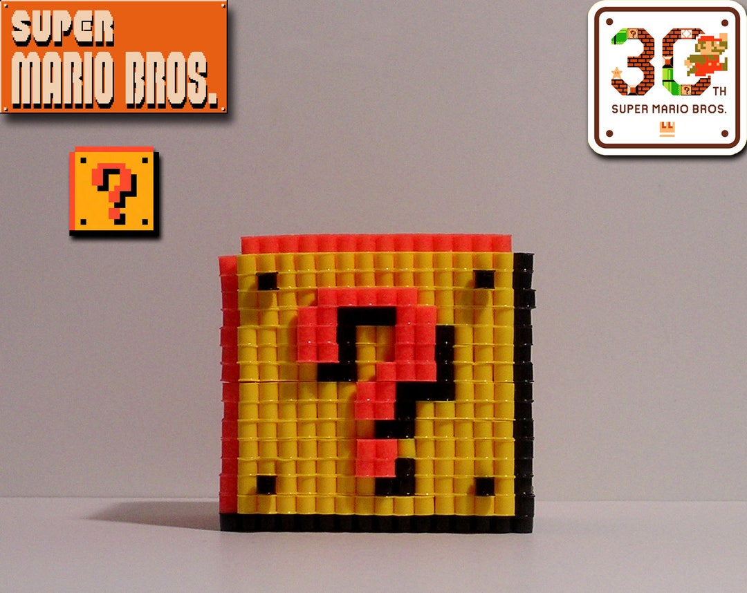 Question Mark Block (Super Mario Bros) - Download Free 3D model by