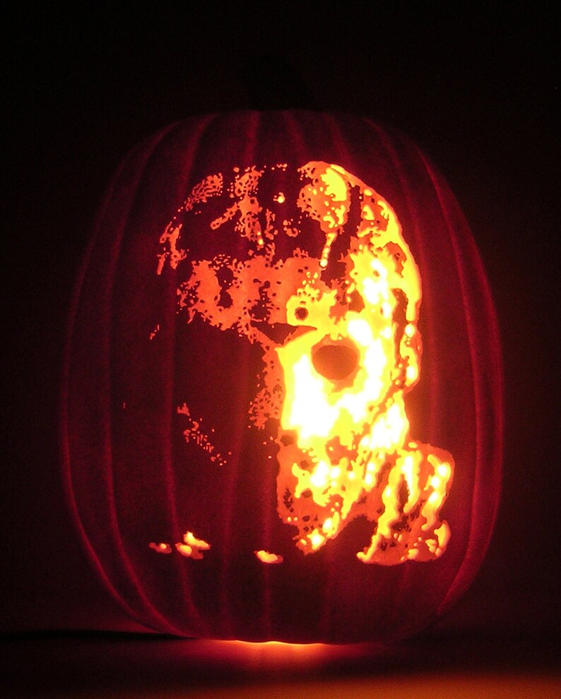 FRIDAY THE 13TH Jason Voorhees (handcarved Foam Pumpkin 12") Etsy