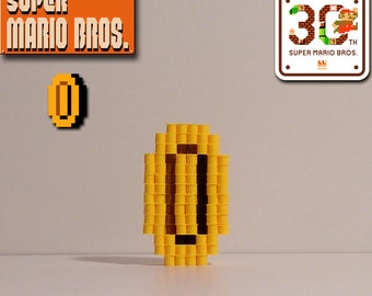 SUPER MARIO BROS. - 3D Coin (Pixel Bead Figure)
