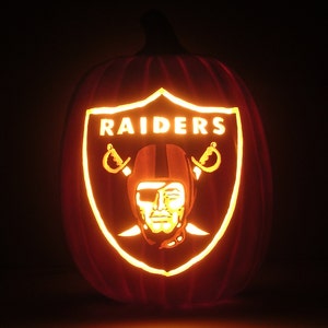 lv raiders pumpkin
