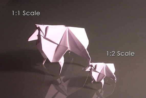 Blade Runner 2049 Origami Sheep Prop 11 Scale