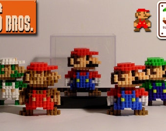 スーパーマリオブラザーズ - 3Dマリオ（ピクセルビーズ