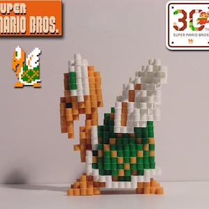 SUPER MARIO BROS. - 3D Koopa Paratroopa (Pixel Bead Figure)