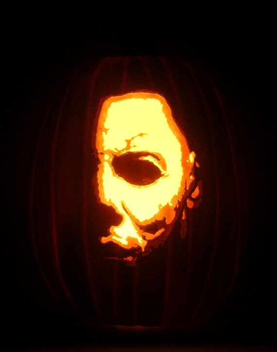 Michael Myers Pumpkin Carving Patterns