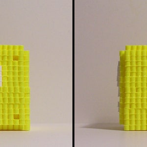SUPER MARIO BROS. 3D Question Mark Block Pixel Bead Figure image 3