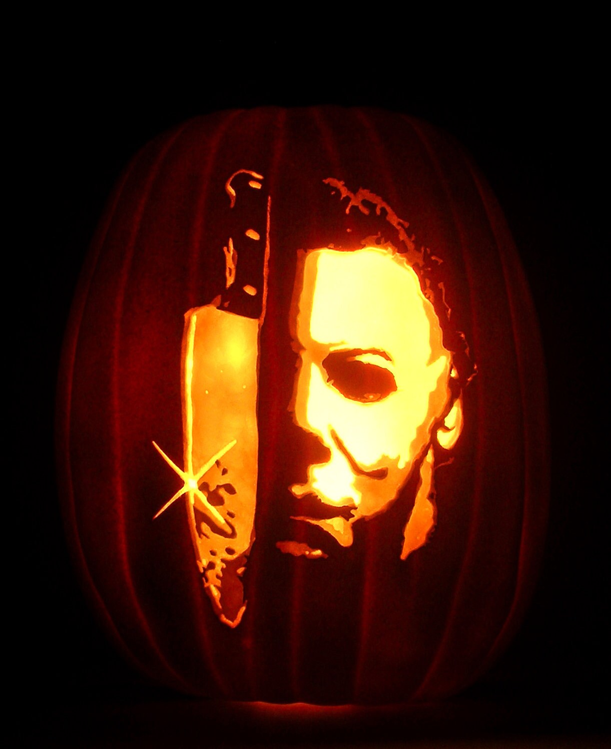Michael Myers Pumpkin Carving Patterns