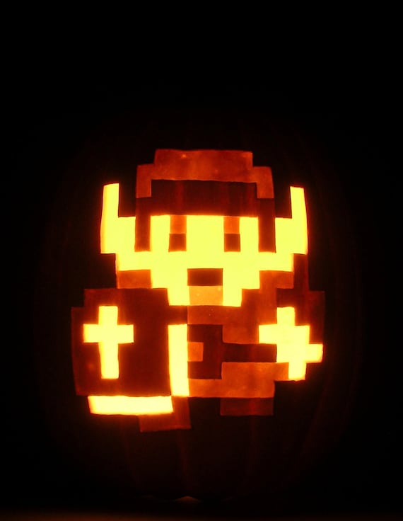 LEGEND OF ZELDA - Link (hand-carved Foam Pumpkin 12