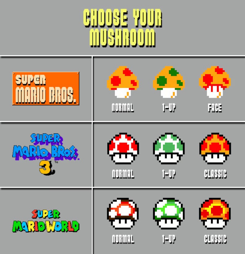 super mario world sprites power ups