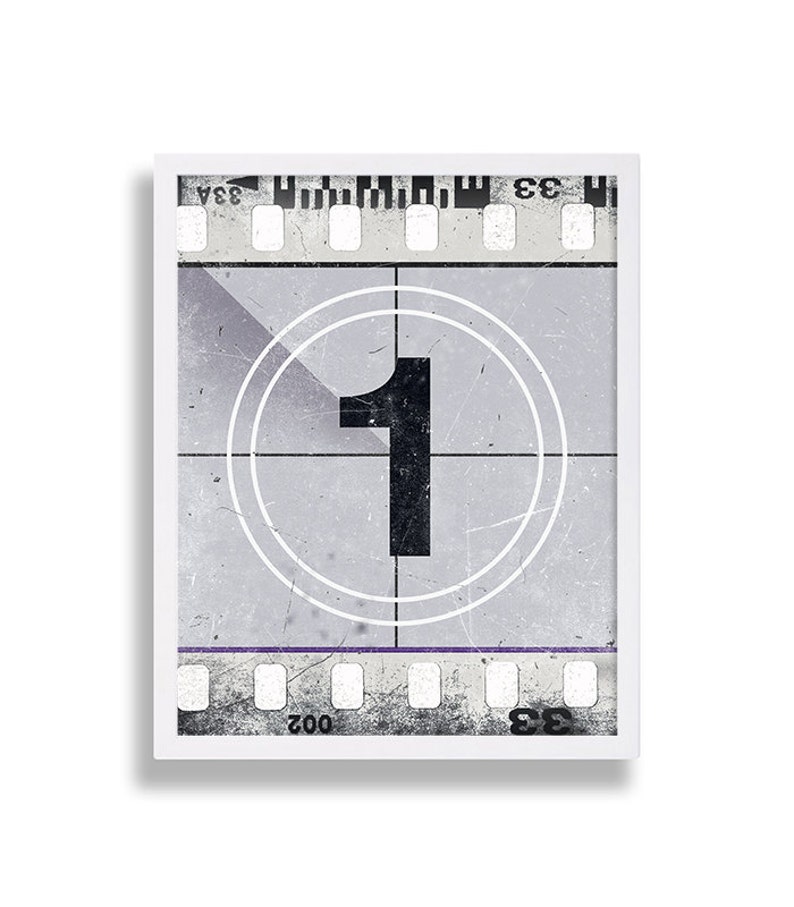 Three Movie Art Prints Black and White Movie Print Wall Art Etsy