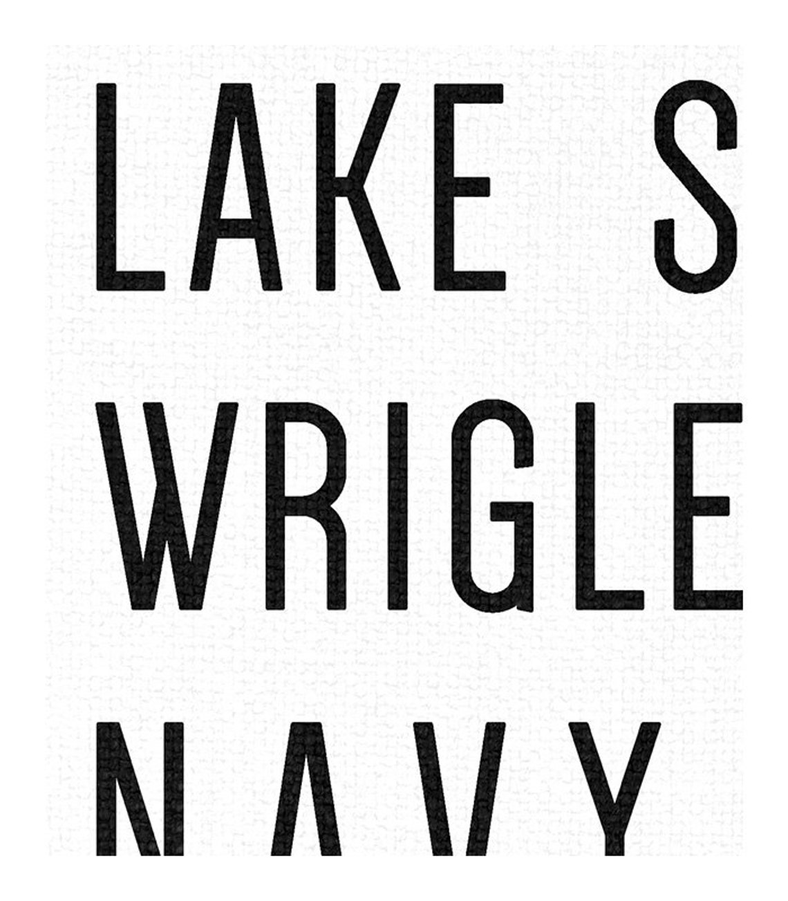 Chicago Print Subway Art Print Vintage Looking Chicago Sign Etsy