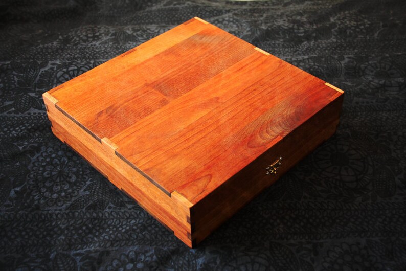 Wooden Fly Storage Box