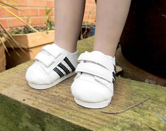 18 inch Girl Doll Shoes Silver Sequin Tie Sneaker Tennis American seller NEW