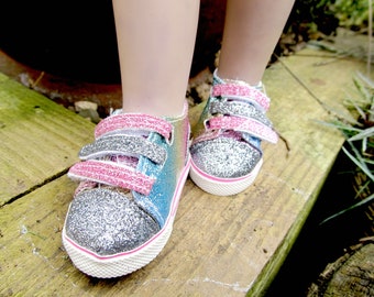 glitter trainers size 4