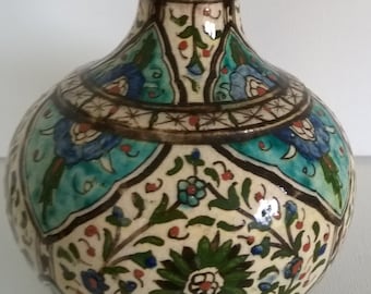 Antique Turkish Kutahya vase with gorgeous Iznik design - Etsy 日本